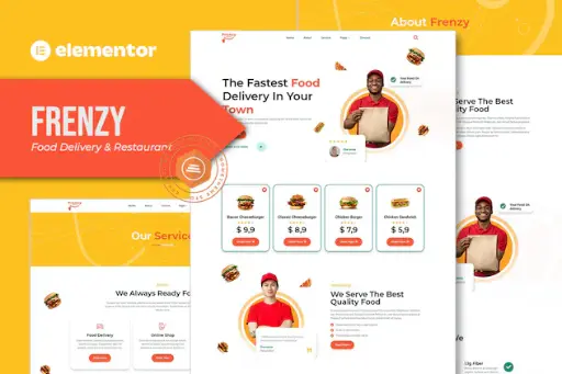 Frenzy - Food Delivery - Restaurant