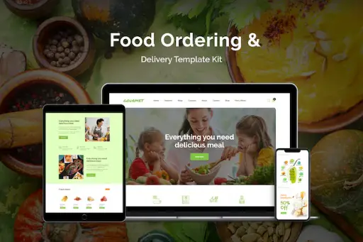 Gourmet - Food Ordering - Delivery