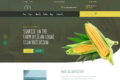 Grain Grower - Agriculture Farm - Farmers