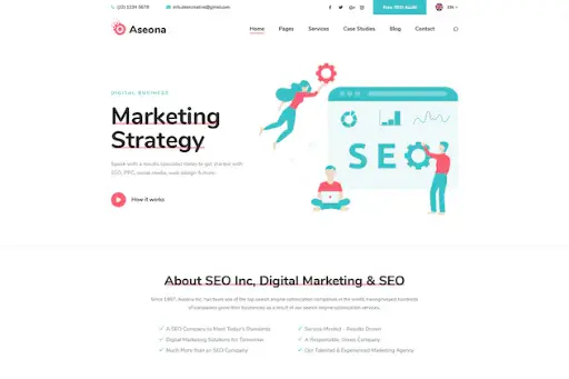 Aseona - SEO Digital Marketing