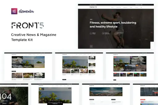 FrontFive - Creative News - Magazine