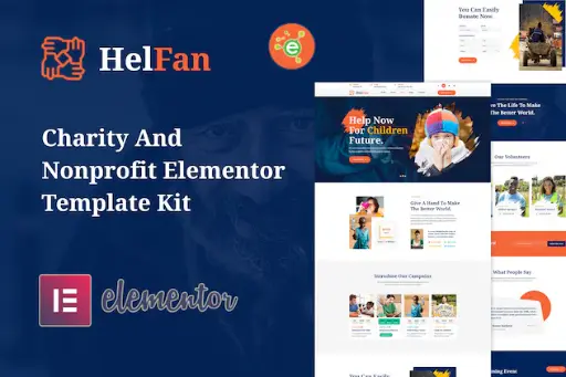 HelFan - Charity and Nonprofit