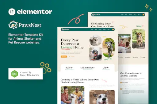 PawsNest  Animal Shelter - Pet Rescue