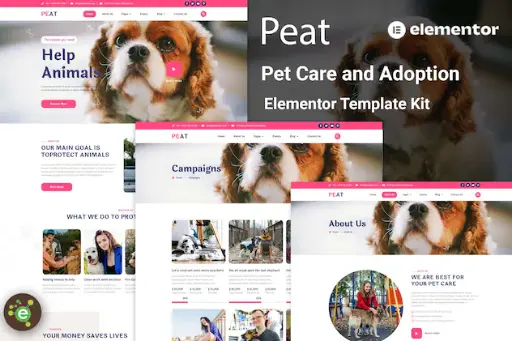 Peat - Pet Care - Adoption