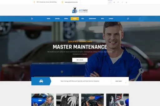 Automov - Car Repair - Services