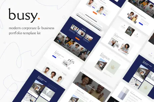 Busy - Modern Corporate - Business Portfolio