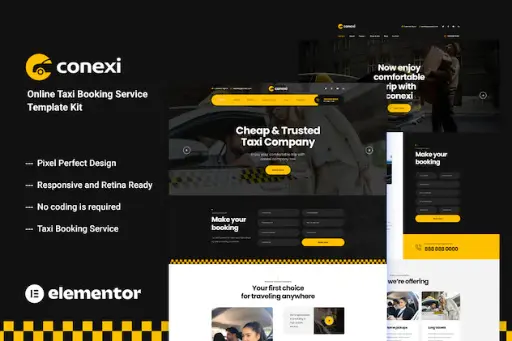Conexi - Online Taxi Booking Service
