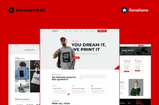 D-Shirt - T Shirt Design - Printing 