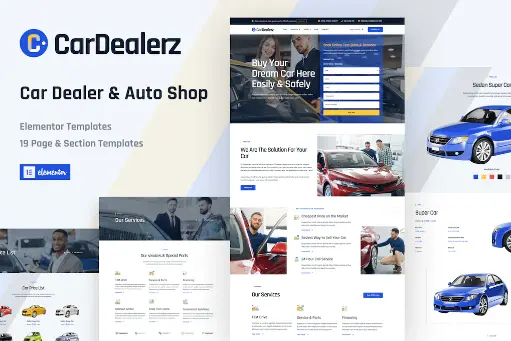 CarDealerz - Auto Dealer - Auto Shop Website