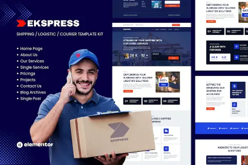 Ekspress - Logistic Shipping - Courier